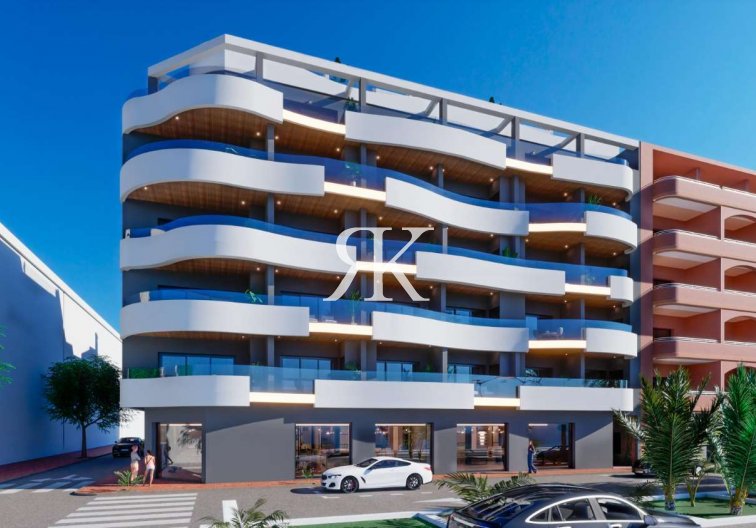 Apartment - New build under construction - Torrevieja - Curva de Palangre