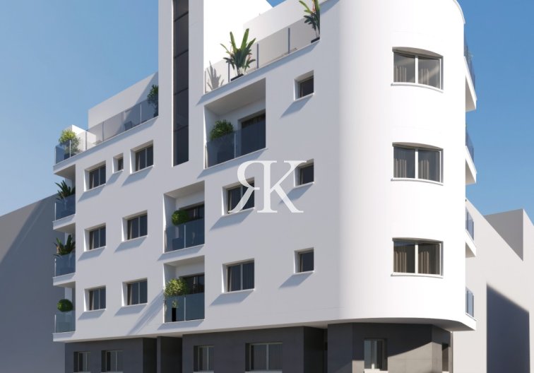 Appartement begane grond - Nieuwbouw in constructie - Torrevieja - Torrevieja