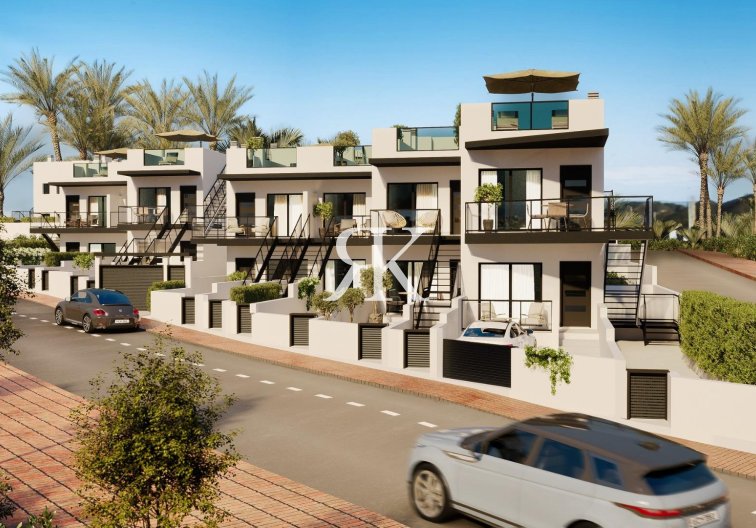 Bungalow im obersten Stockwerk - Neubau - Puerto de Mazarron - Playa Negra