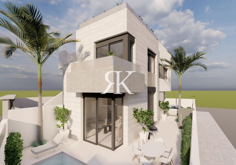 Bungalow - New Build - Pilar de la Horadada - pueblo