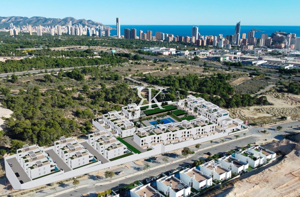 Construction Neuve - Bungalow au dernier étage - Finestrat