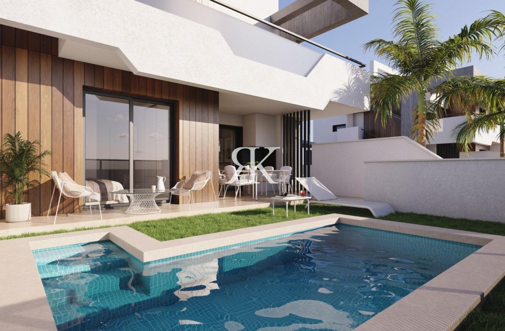 Construction Neuve - Bungalow au rez-de-chaussée - Puerto de Mazarron - Playa Negra