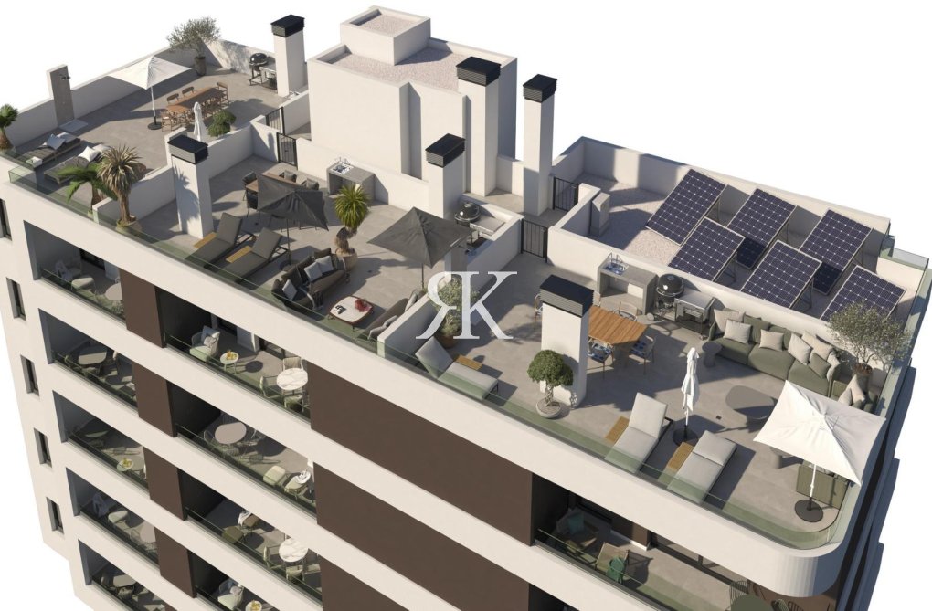 Construction Neuve - Penthouse - Santa Pola - pueblo