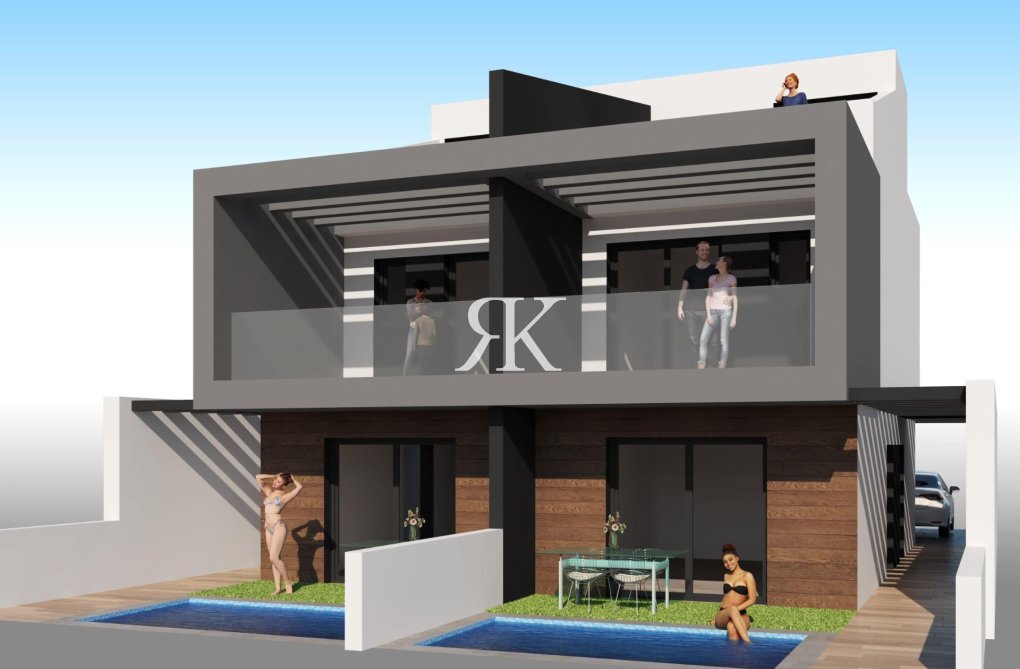 Construction Neuve - Semidetached - San Javier - Santiago de la Ribera