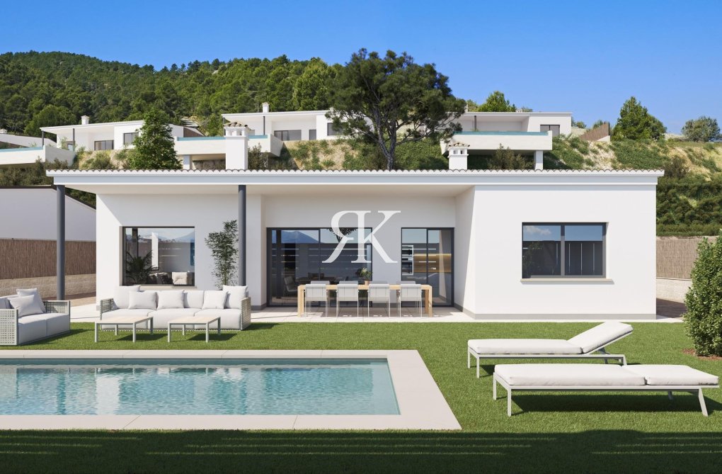 Construction Neuve - villa - Penaguila - El Olivar