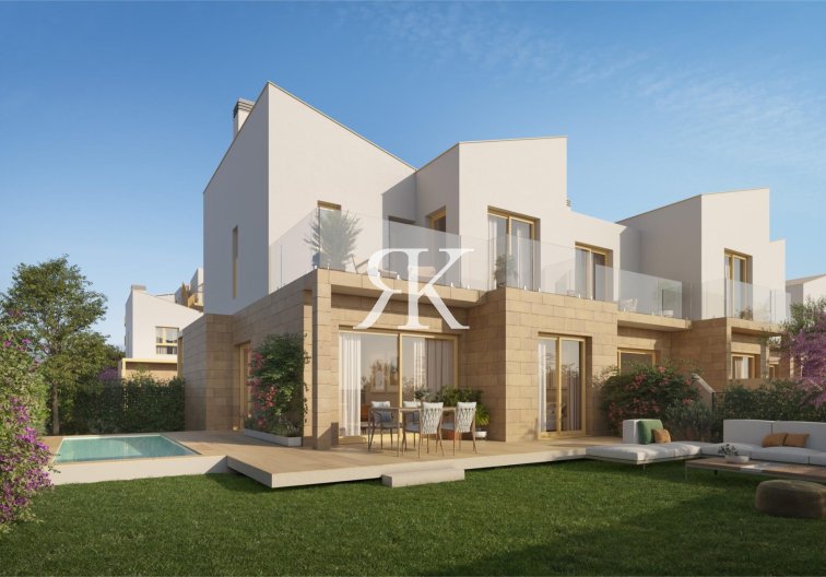Doppelhaushälfte - Neubau im Bau - Denia - El Verger