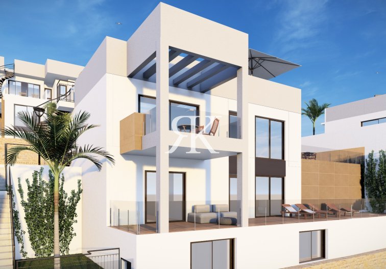 Freistehende Villa - Neubau im Bau - Algorfa - La Finca Golf