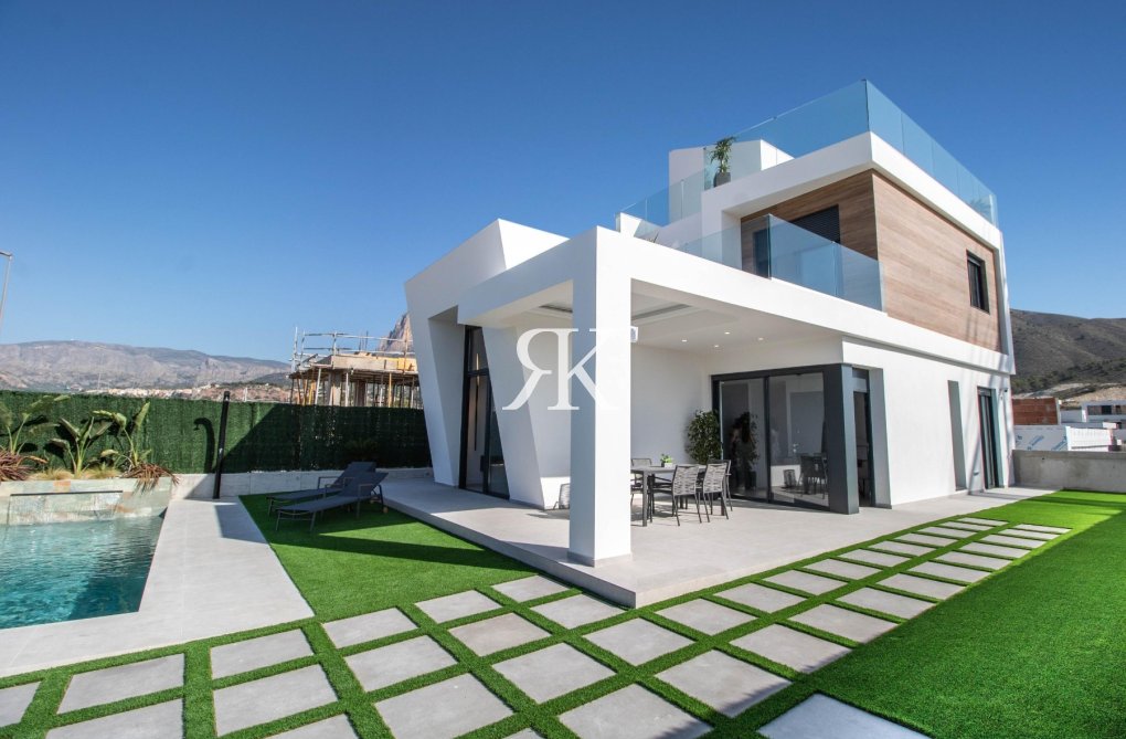 Neubau im Bau - Freistehende Villa - Finestrat - Balcón de Finestrat