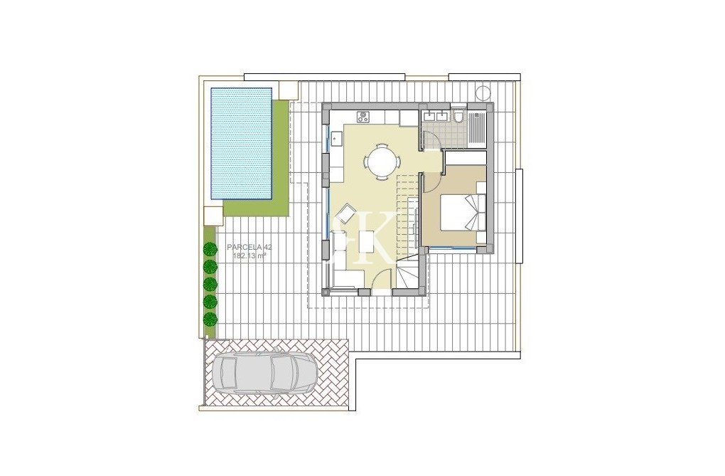 Neubau im Bau - Freistehende Villa - Los Montesinos - La Herrada