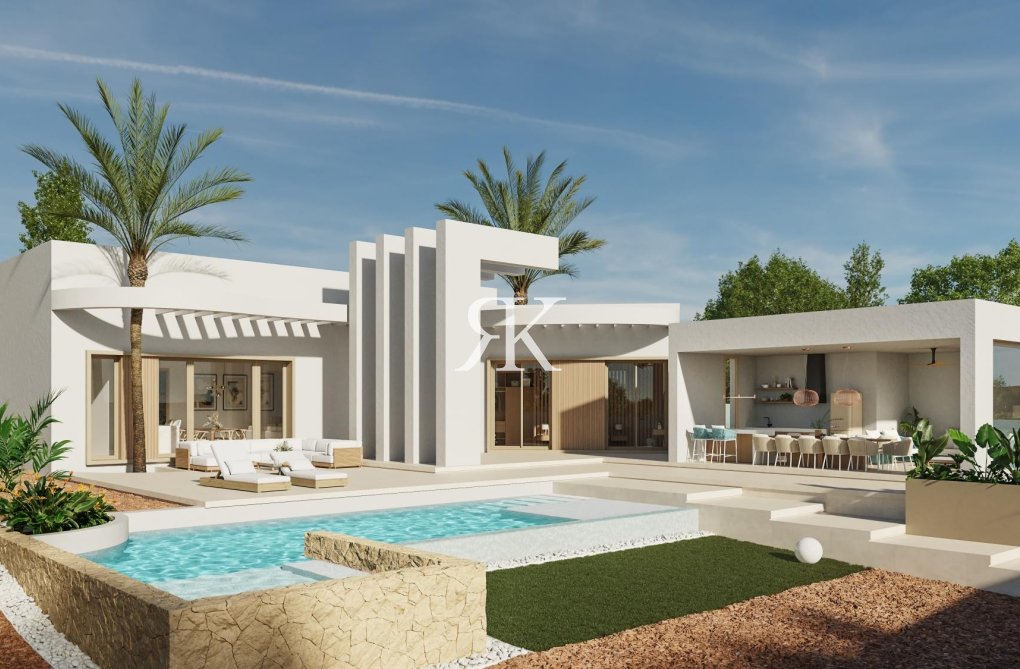 Neubau im Bau - Freistehende Villa - Orihuela Costa - Villamartín