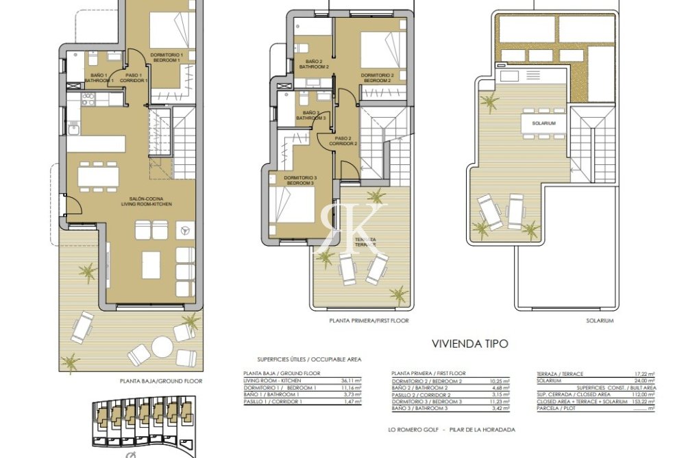 Neubau im Bau - Freistehende Villa - Pilar de la Horadada - Lo Romero Golf