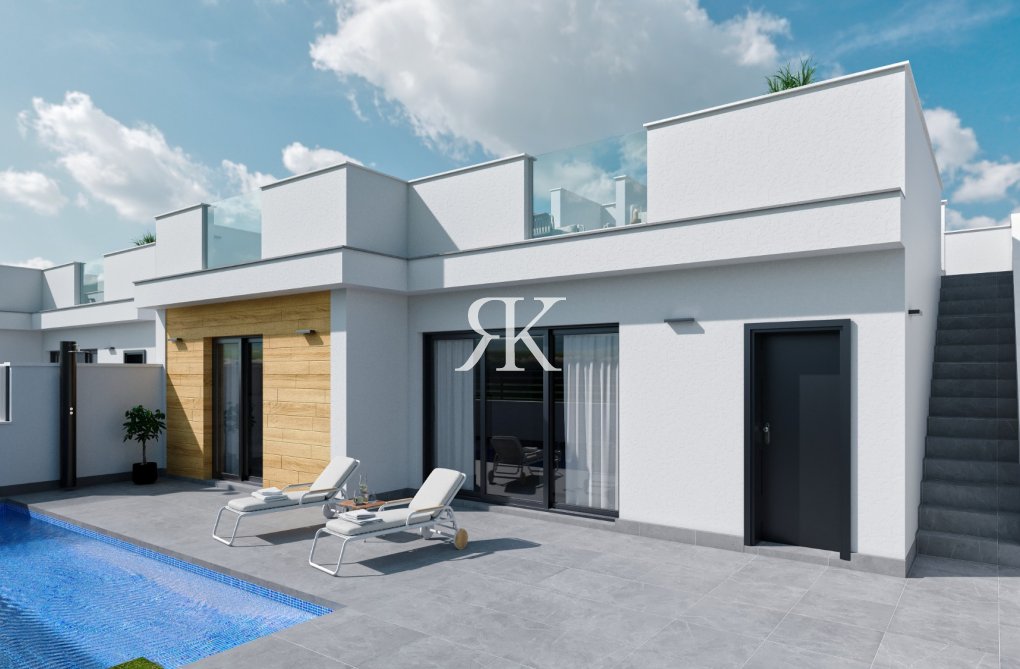 Neubau im Bau - Freistehende Villa - Torre Pacheco - Roldan