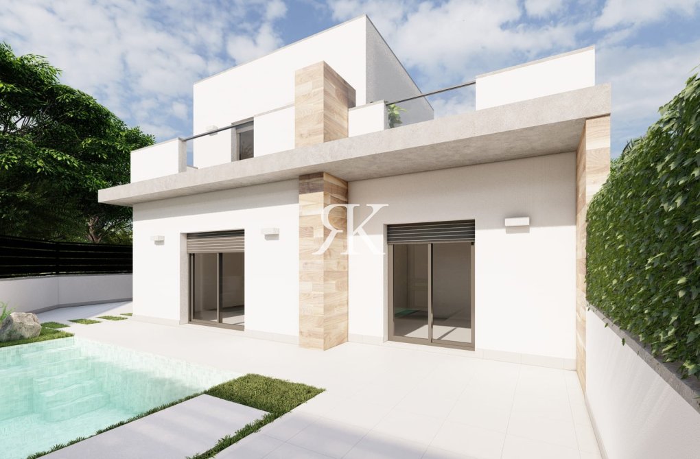 Neubau im Bau - Freistehende Villa - Torre Pacheco - Roldan