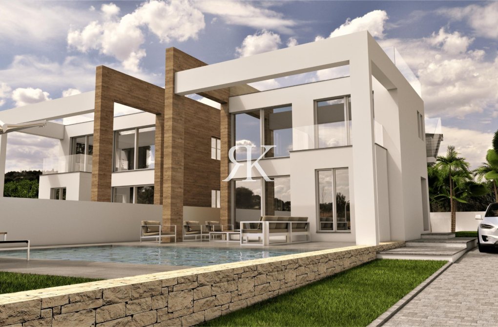 Neubau. Schlüsselfertige - Freistehende Villa - Torrevieja - Aguas Nuevas