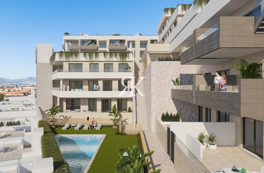 Neubau - Wohnung - Aguilas - Playa del Hornillo