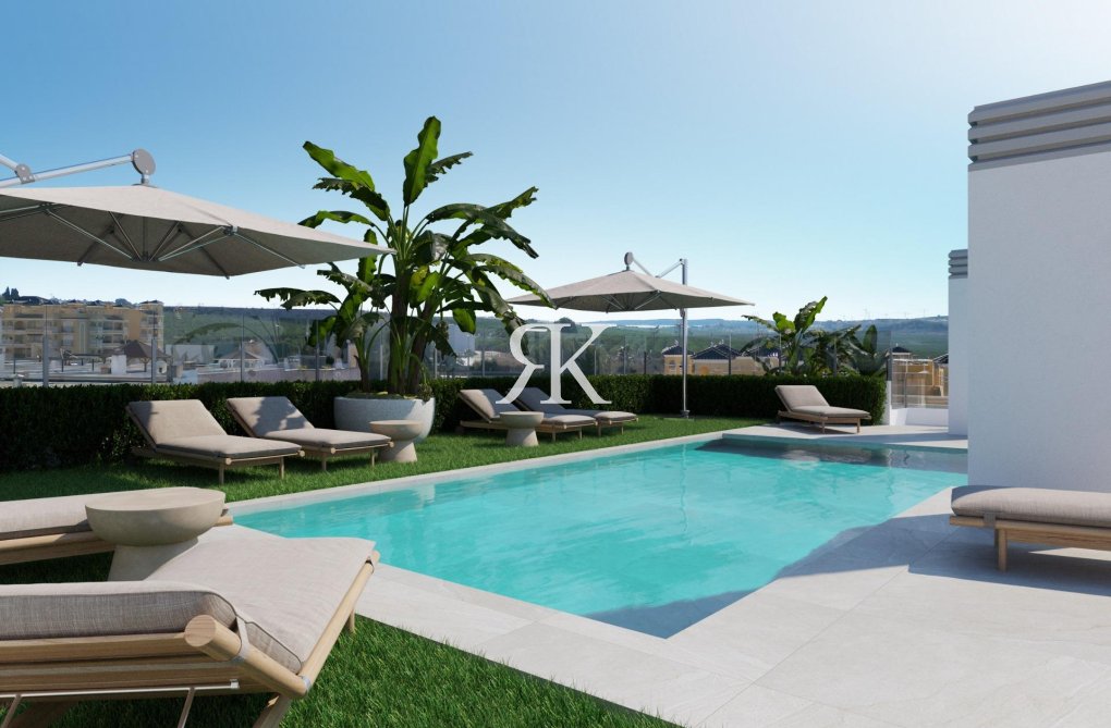 New Build - Ground floor apartment - Algorfa - Pueblo