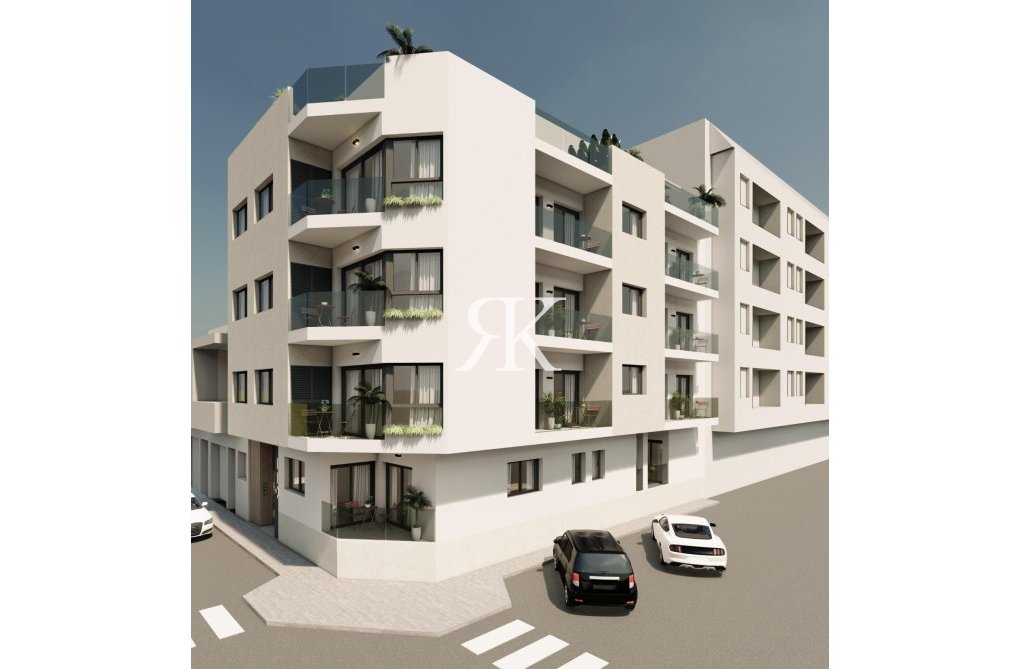 New Build - Ground floor apartment - Guardamar del Segura - Pueblo