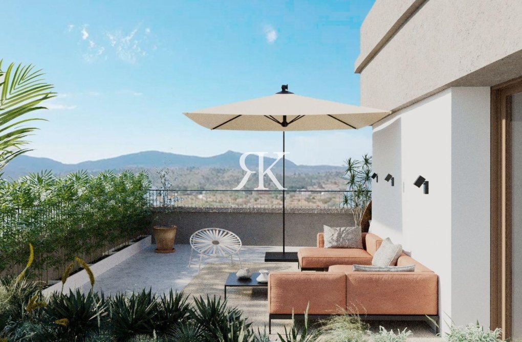 New Build - Ground floor apartment - Hondón de las Nieves - Pueblo