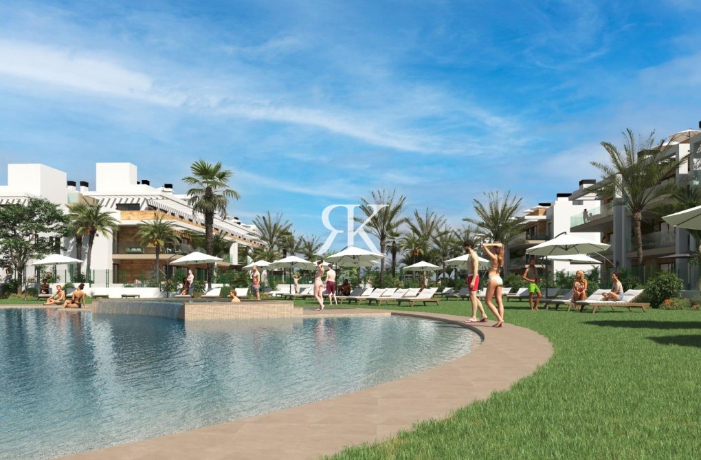New Build - Ground floor apartment - Los Alcázares - La Serena Golf