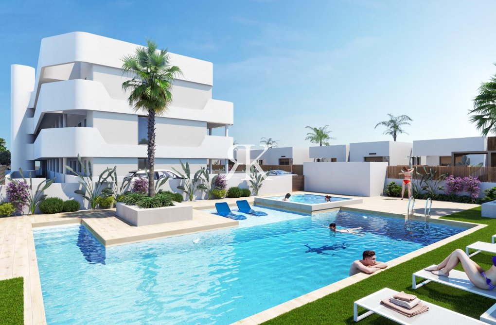 New Build - Ground floor apartment - Los Alcázares - Serena Golf