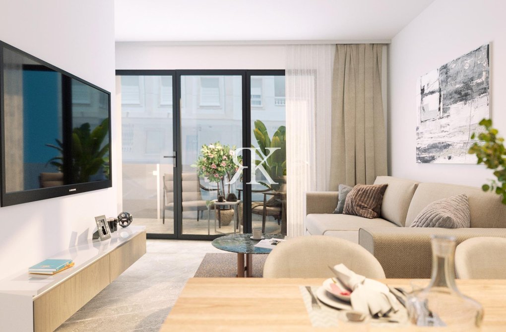 New Build - Ground floor apartment - Torrevieja - Playa de El Cura