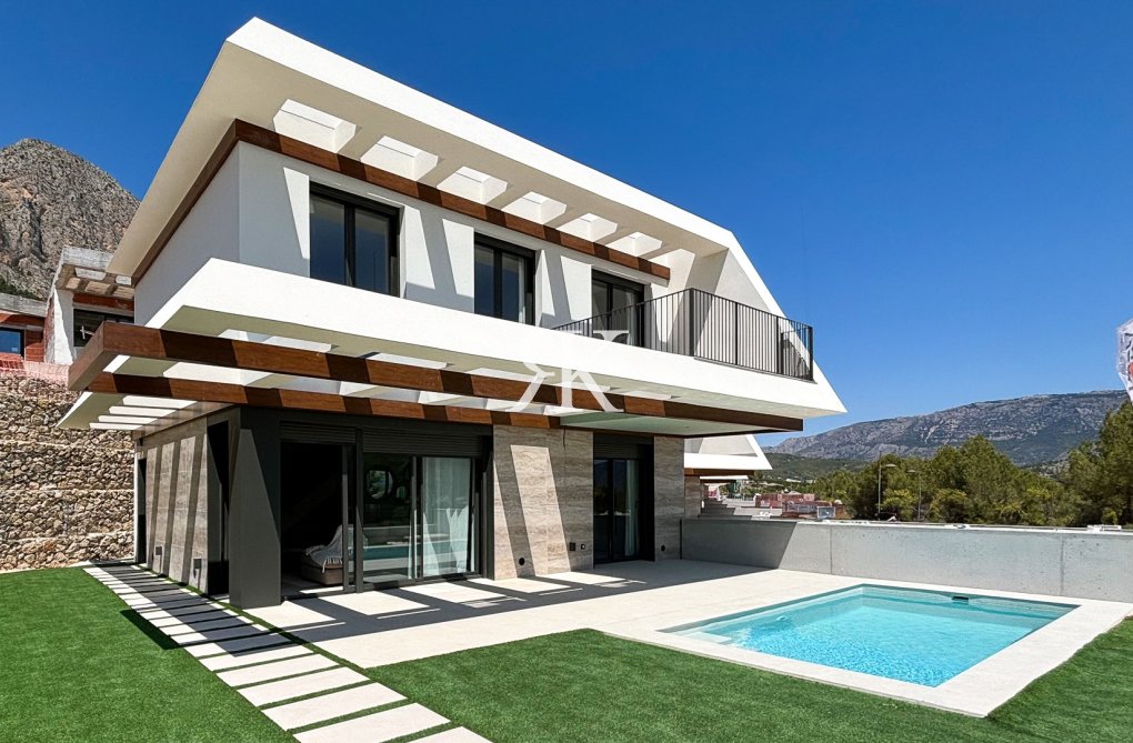 New build Key in hand - Detached Villa - Polop