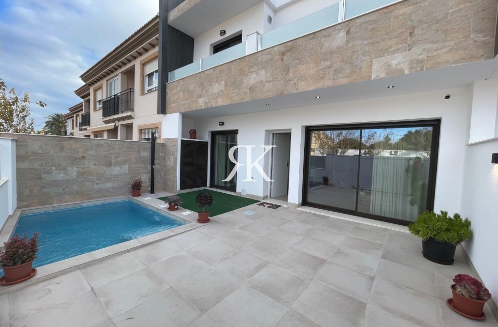 New build Key in hand - Semi-detached Villa  - San Pedro del Pinatar - El Salero