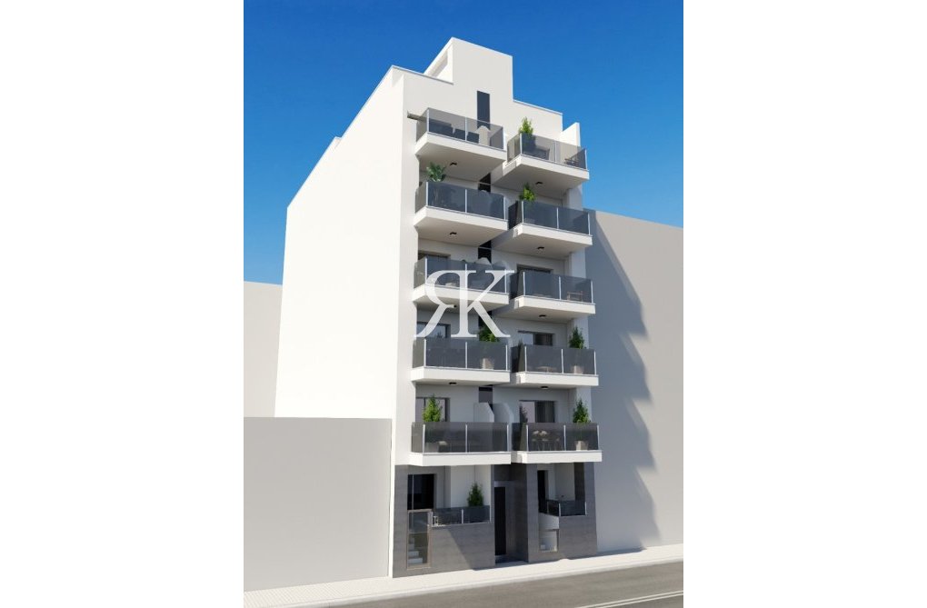 New build under construction - Apartment - Torrevieja - Playa del Cura