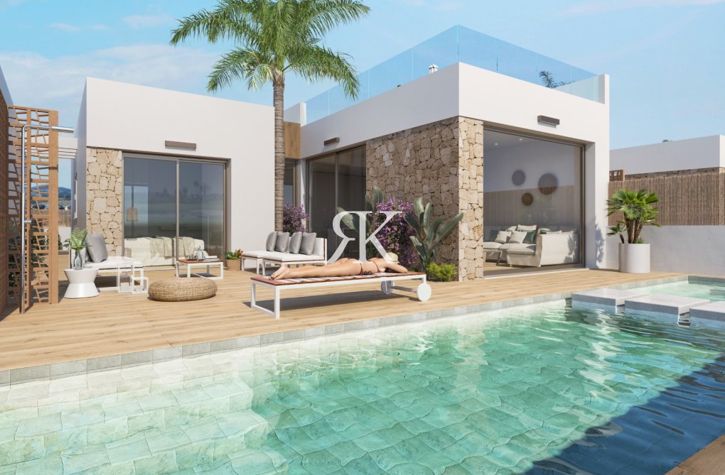 New build under construction - Detached Villa - Los Alcázares - La Serena Golf