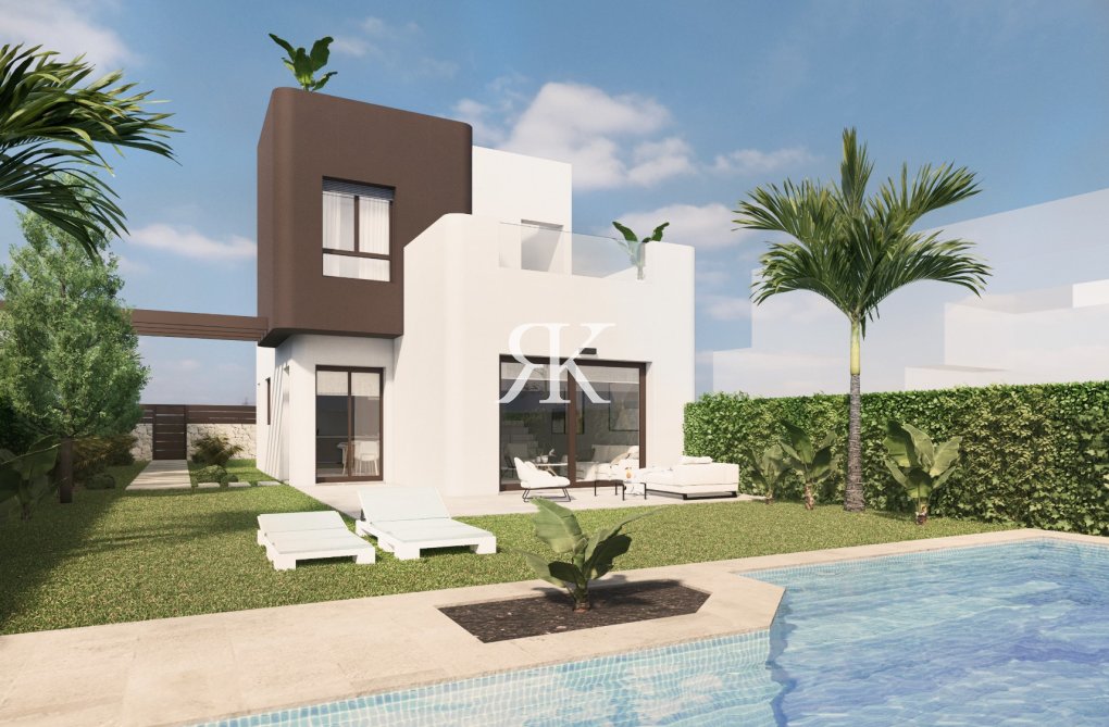 New build under construction - Detached Villa - Pilar de la Horadada - Lo Romero Golf