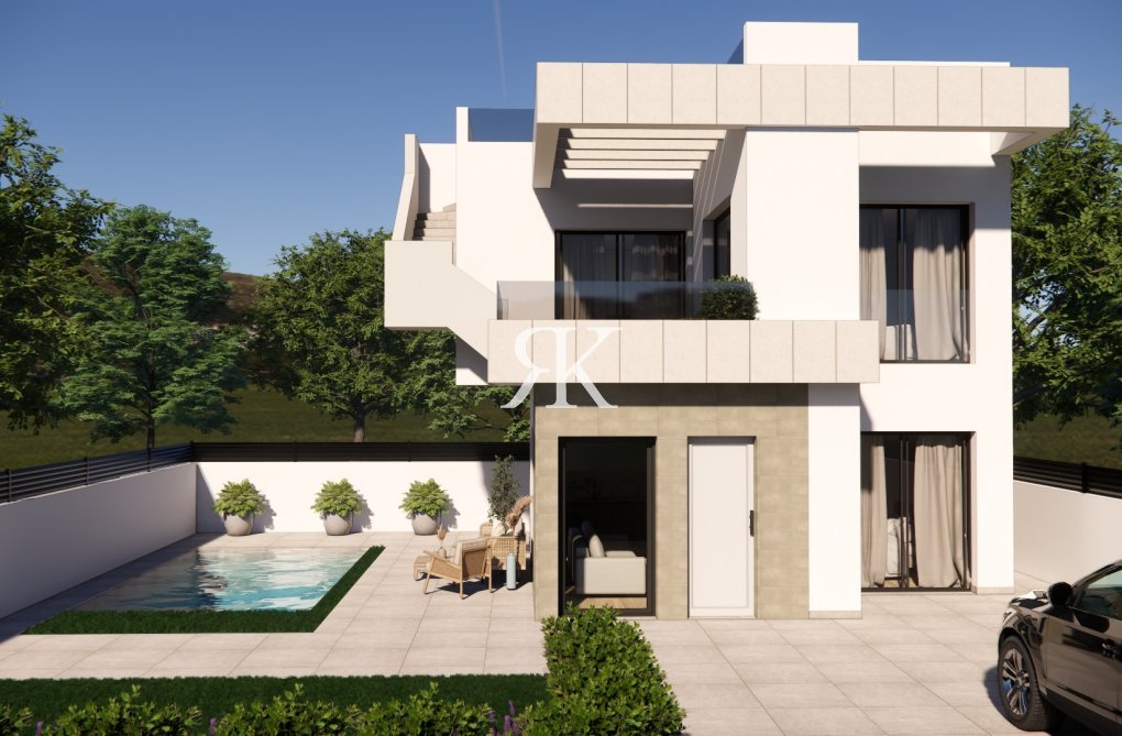 New build under construction - Semi-detached Villa  - Los Montesinos - La Herrada