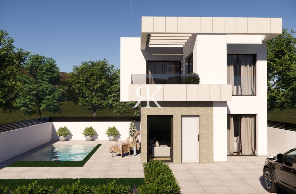 New build under construction - Semi-detached Villa  - Los Montesinos - La Herrada