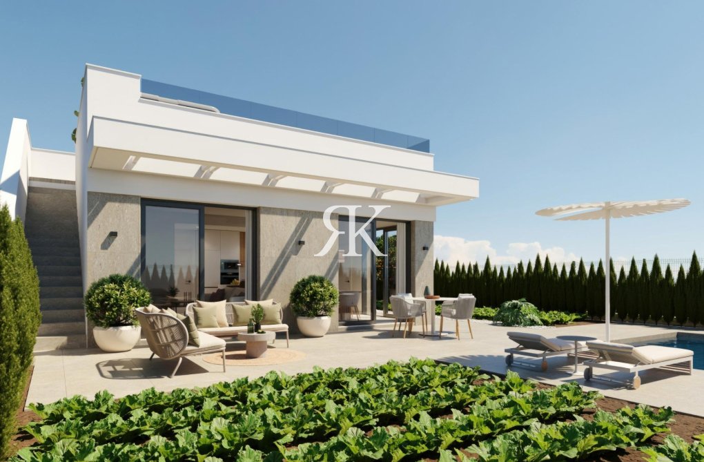 New Build - villa - Fuente Álamo - Hacienda Del Álamo Golf