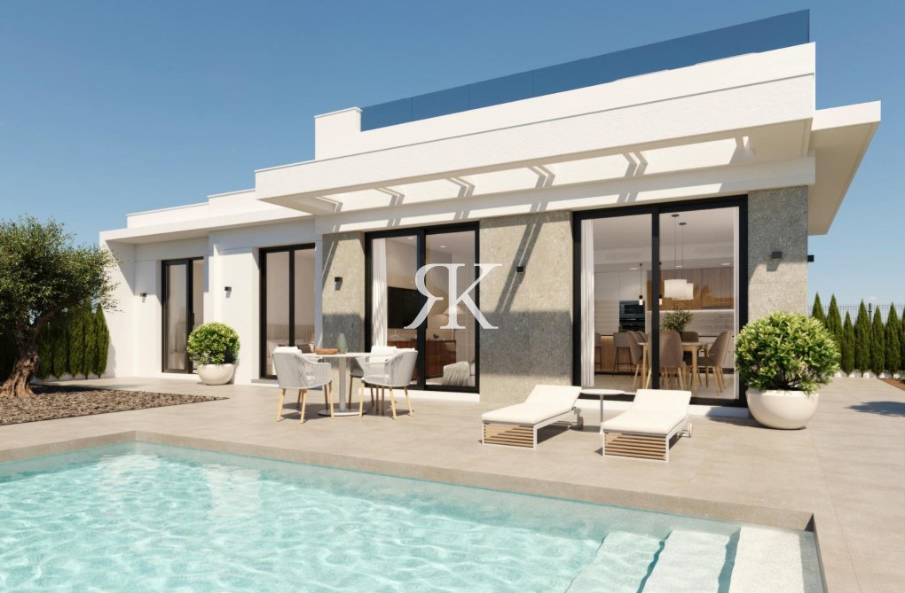 New Build - villa - Fuente Álamo - Hacienda Del Álamo Golf