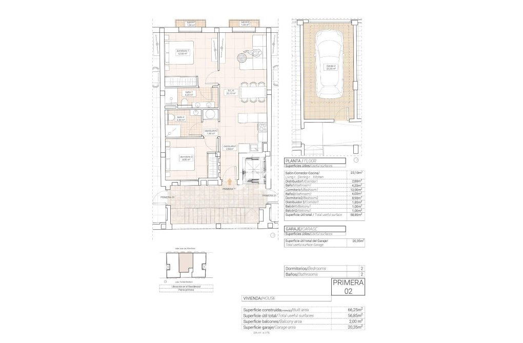 Nieuwbouw - Appartement - Hondón de las Nieves - Pueblo