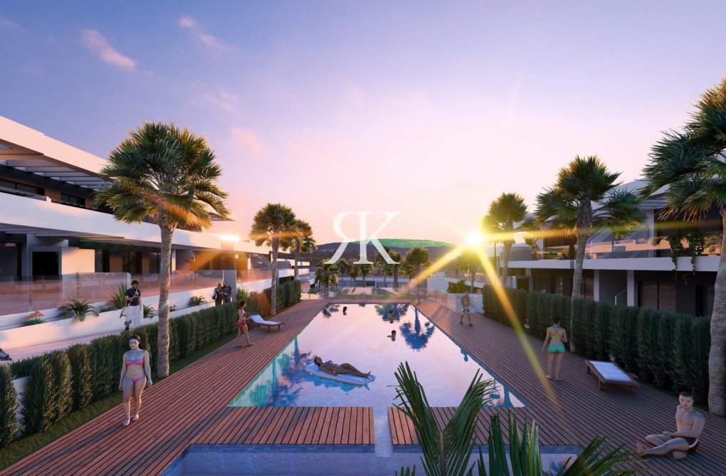 Nieuwbouw - Bungalow op de bovenste verdieping - Algorfa - La Finca Golf