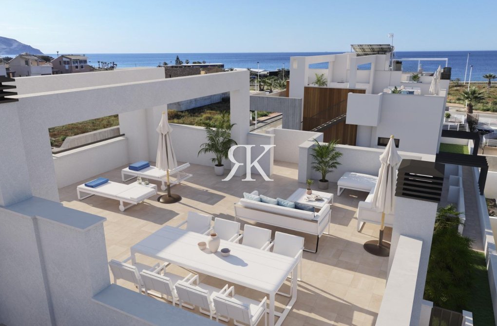 Nieuwbouw - Bungalow op de bovenste verdieping - Puerto de Mazarron - Playa Negra
