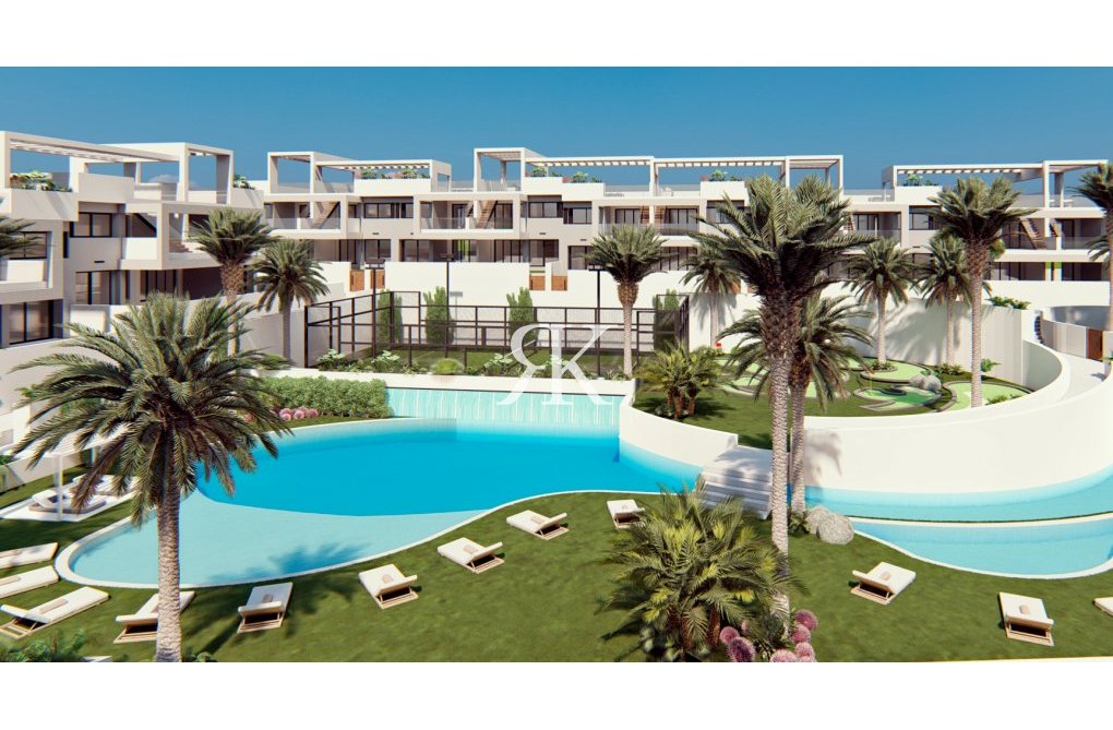 Nieuwbouw in constructie - Appartement begane grond - Torrevieja - Los Balcones 