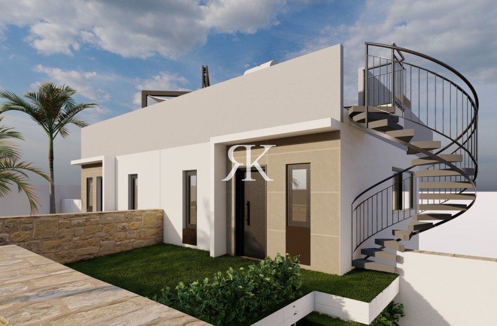 Nieuwbouw in constructie - Halfvrijstaande villa - Algorfa - La Finca Golf