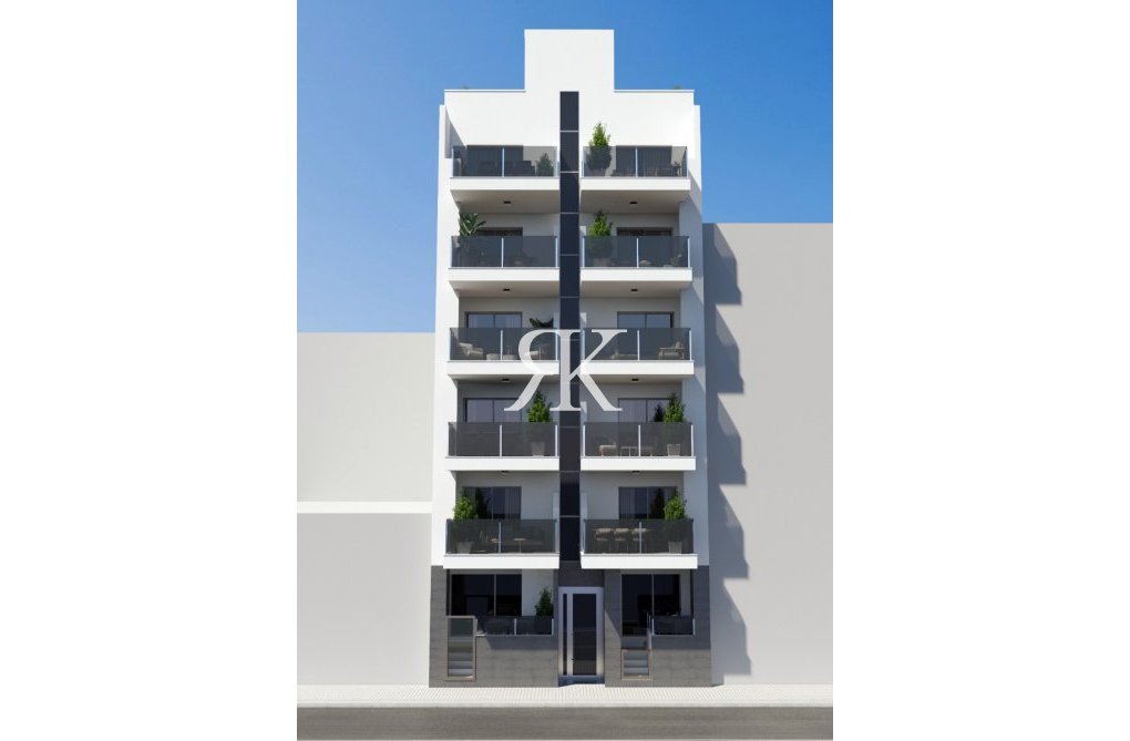 Nieuwbouw in constructie - Penthouse - Torrevieja - Playa del Cura