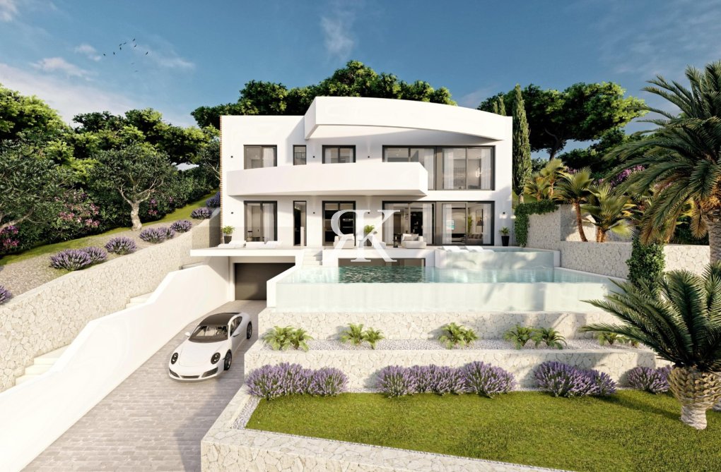 Nieuwbouw in constructie - Vrijstaande villa - Altea