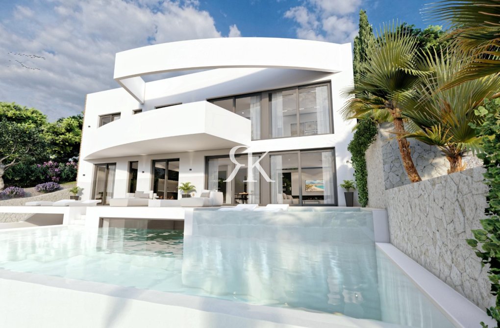 Nieuwbouw in constructie - Vrijstaande villa - Altea