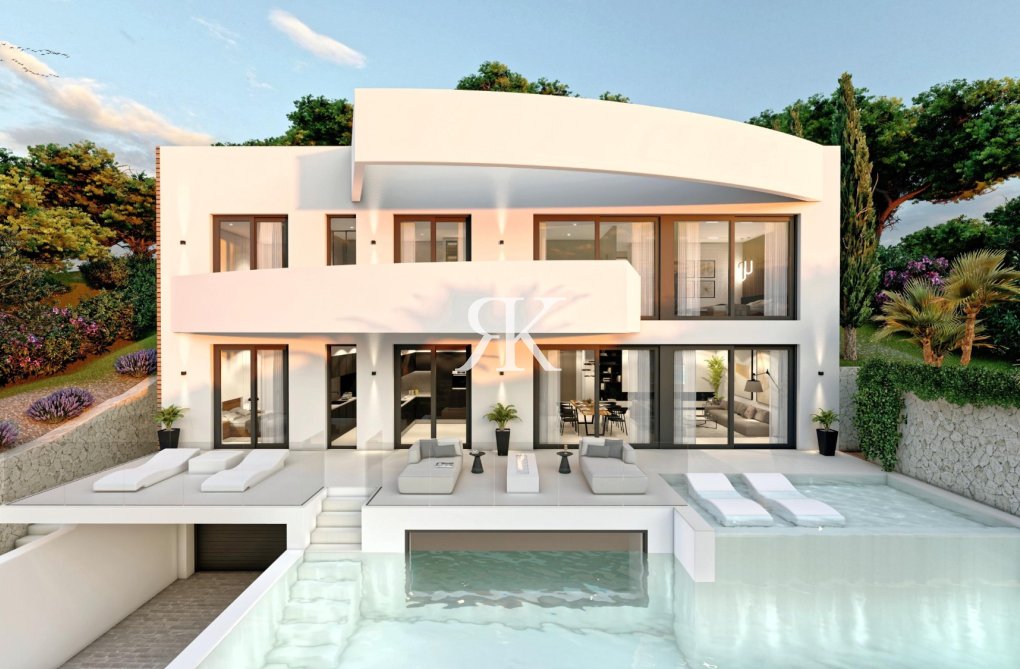 Nieuwbouw in constructie - Vrijstaande villa - Altea