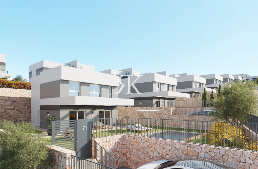 Nieuwbouw in constructie - Vrijstaande villa - Finestrat - Balcón de Finestrat