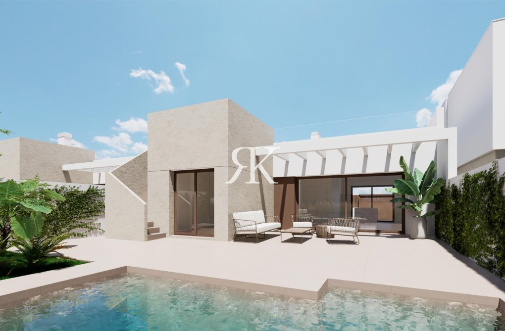 Nieuwbouw in constructie - Vrijstaande villa - Los Alcázares - La Serena Golf