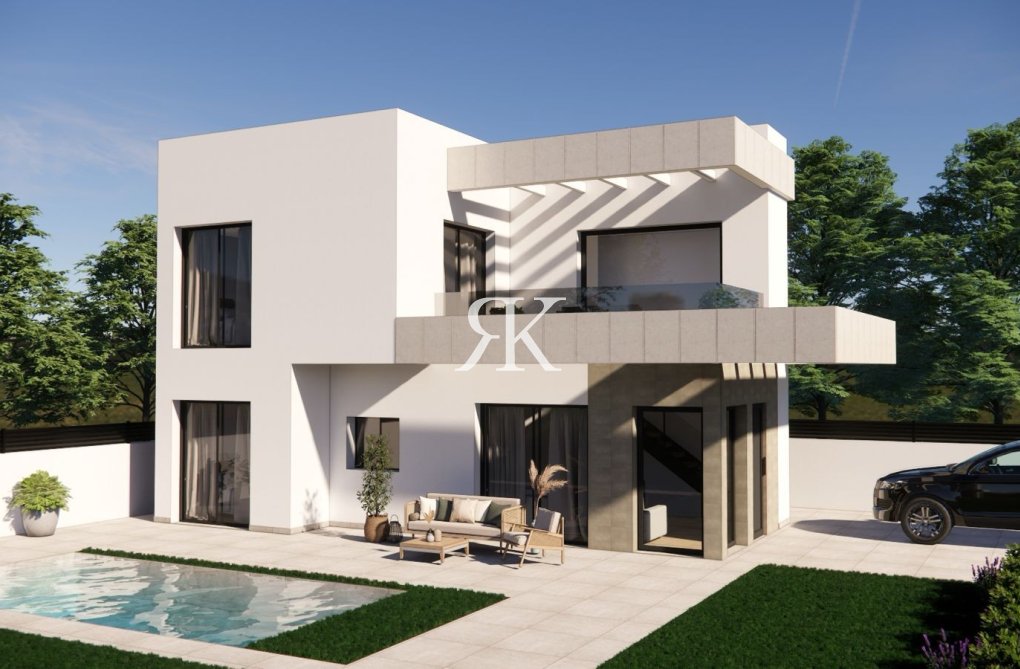Nieuwbouw in constructie - Vrijstaande villa - Los Montesinos - La Herrada