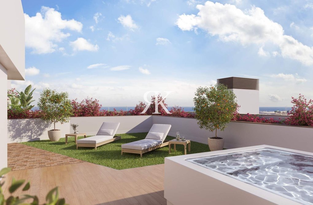 Obra Nueva - Apartamento  - Alicante - Benalua