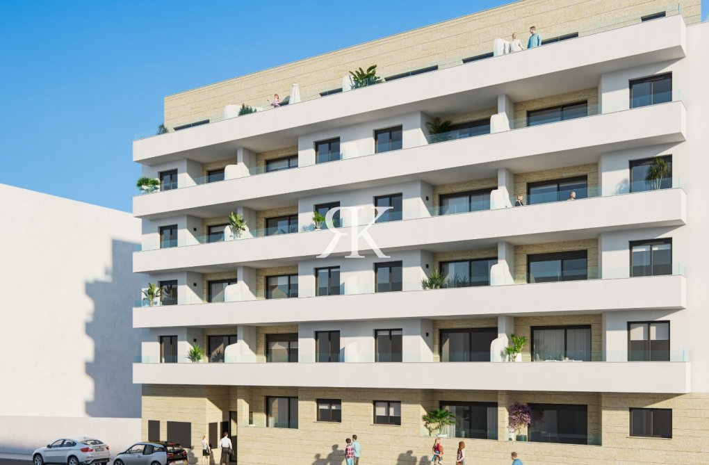 Obra Nueva - Apartamento  - Torrevieja - Curva de Palangre