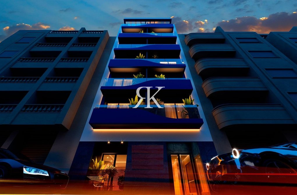 Obra Nueva - Apartamento  - Torrevieja - Playa del Acequión