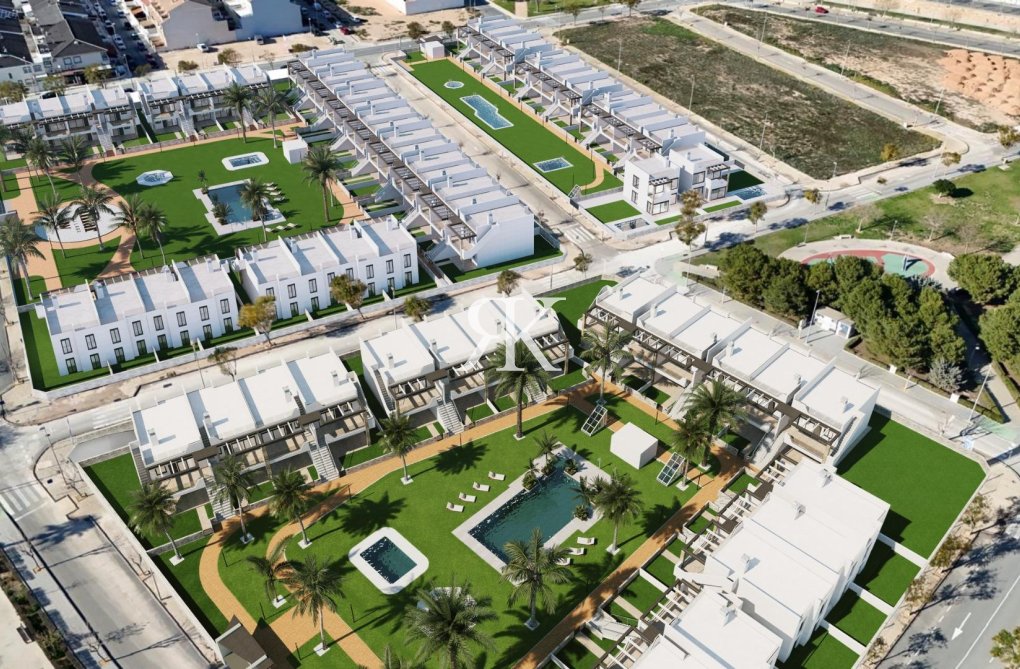 Obra Nueva - Bungalow en planta alta - Pilar de la Horadada - pueblo